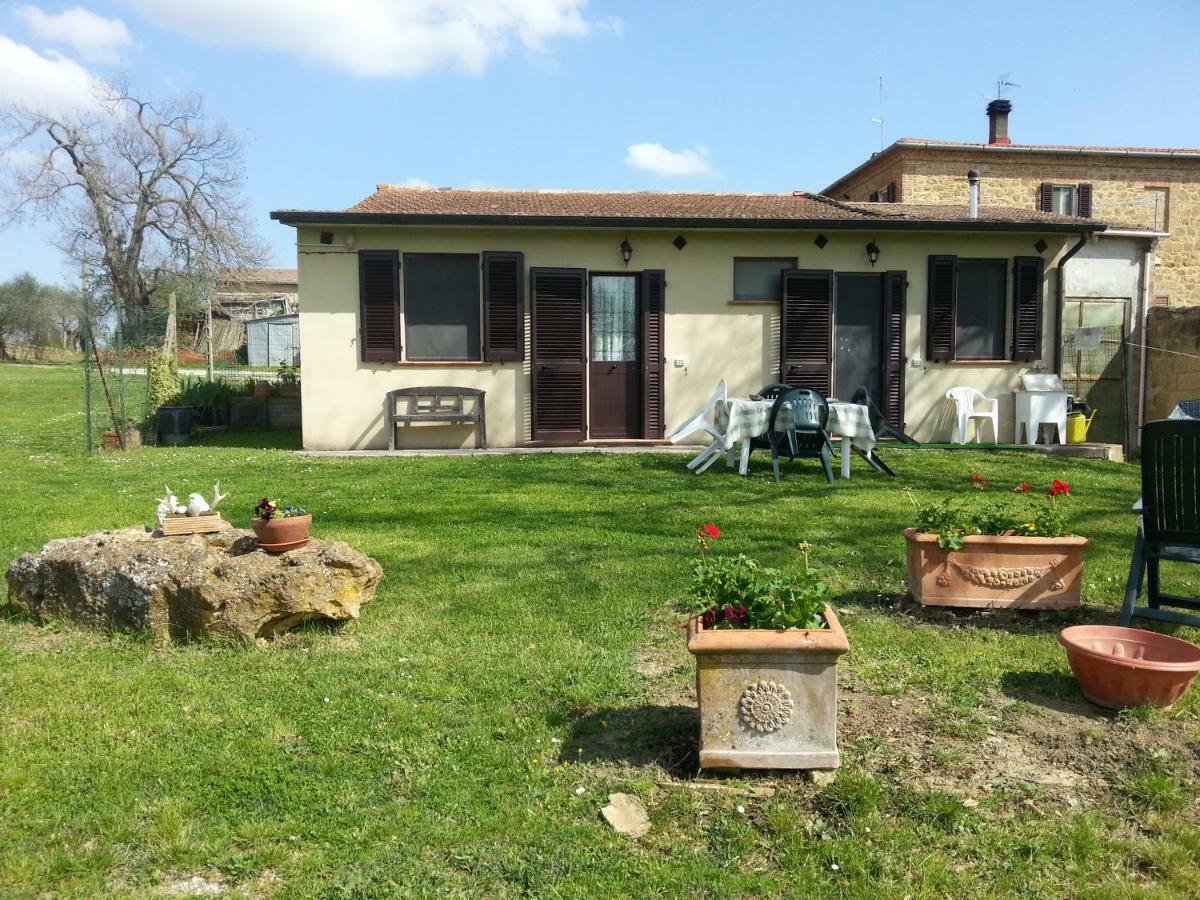 Podere La Miniere Villa Pienza Exterior photo